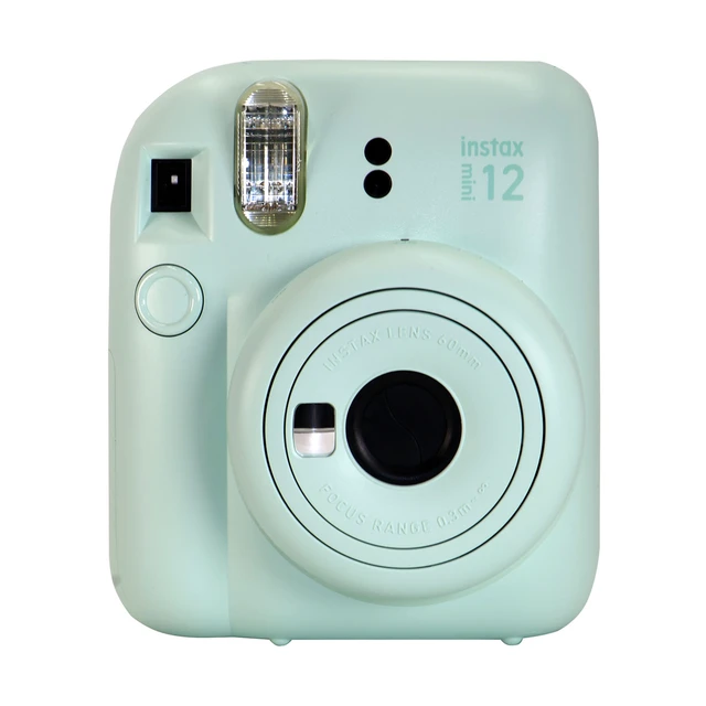 Alt view image 2 of 3 - FUJIFILM INSTAX MINI 12 Instant Film Camera (Mint Green) with Instax Mini Instant Film (Spray Art, 10 Exposures)