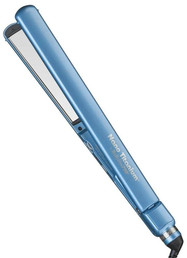 Alt view image 2 of 3 - BaByliss PRO Nano Titanium 1" Ultra-Thin Straightening Iron T4072TUC with Barberology Comb Set