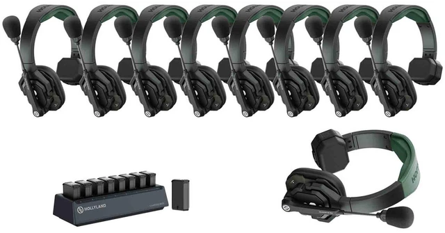Alt view image 2 of 4 - Hollyland Solidcom SE Pro 9-Person Wireless Intercom System