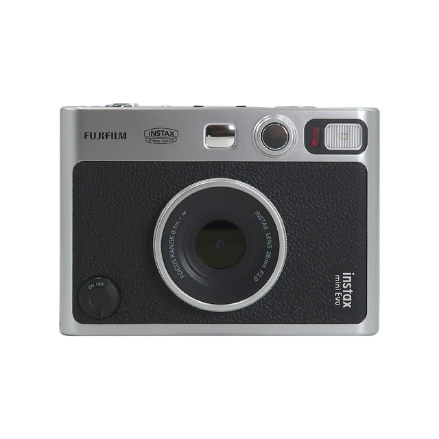 Alt view image 2 of 4 - FUJIFILM INSTAX MINI EVO Hybrid Instant Camera (Black) with 32GB Ultra UHS-I microSDHC Card and Camere Case