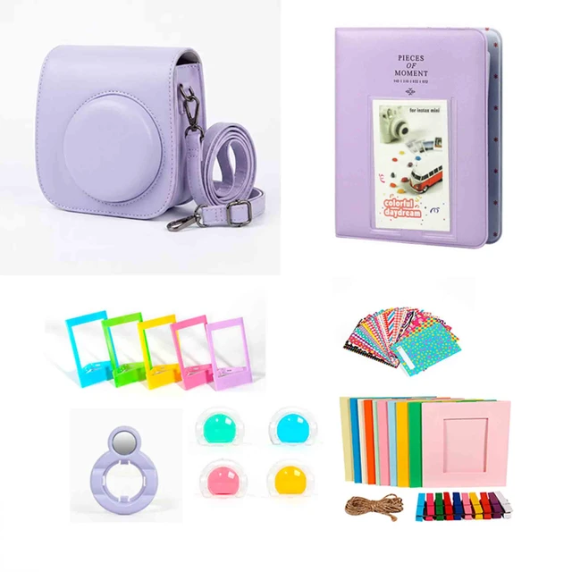 Alt view image 5 of 5 - FUJIFILM INSTAX MINI 13 Instant Film Camera (Dreamy Purple) - Complete Bundle Kit