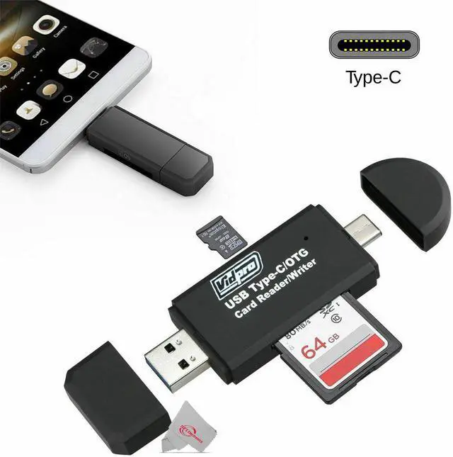 Alt view image 3 of 3 - Canon EOS R50 Mirrorless Camera Body with 2x Transcend 128GB SDXC/SDHC 300S Memory Card and USB 2.0 Type-C microSD and SD Card Reader