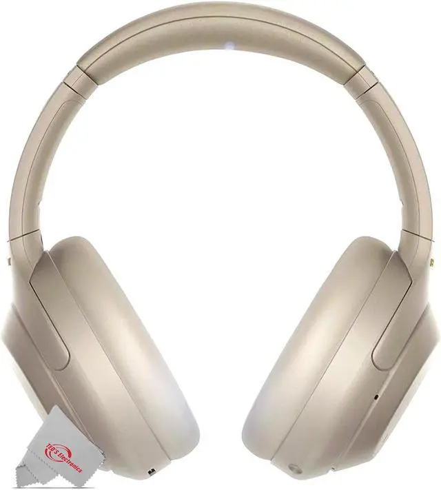 Alt view image 3 of 8 - Sony - WH-1000XM4 Wireless Noise-Cancelling Over-the-Ear Headphones - Silver (WH1000XM4/S)