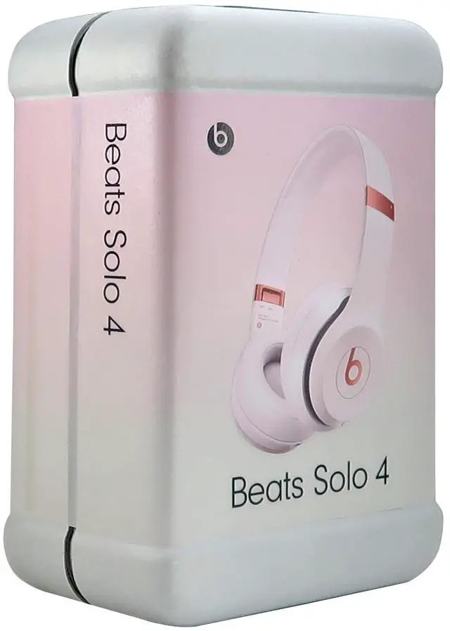 Alt view image 5 of 7 - Beats Solo 4 - Wireless Bluetooth On-Ear Headphones, Apple & Android Compatible, Up to 50 Hours of Battery Life - Cloud Pink