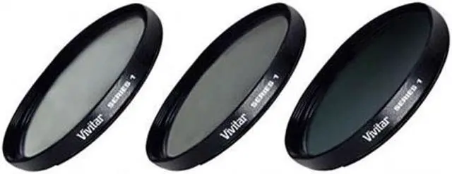 Alt view image 2 of 4 - Vivitar 3Pc UV/CPL/ND8 72mm Filter Kit + Accessory Kit for All 72mm Lenses