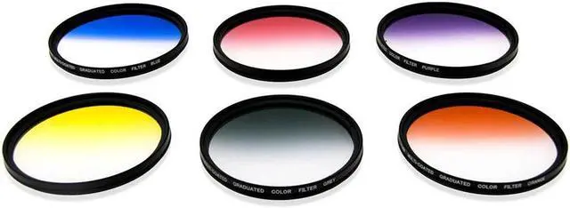 Alt view image 2 of 4 - Vivitar 67mm Multi Coated Graduated Filter Kit + Top Kit for All 67mm Lenses