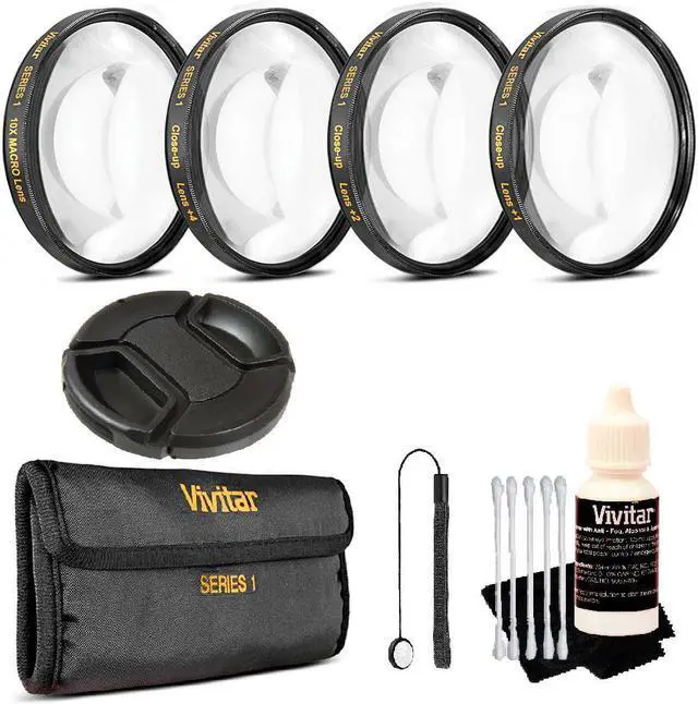 Main image of Vivitar Professional 67mm Macro Close Up Kit + Top Kit for All 67mm Lenses