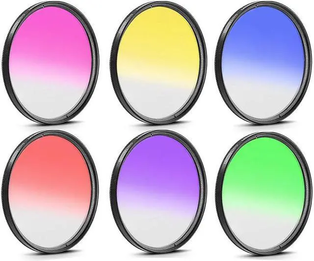 Alt view image 2 of 6 - Vivitar 67mm Multi Coated Graduated Filter Kit + Top Accessory Kit