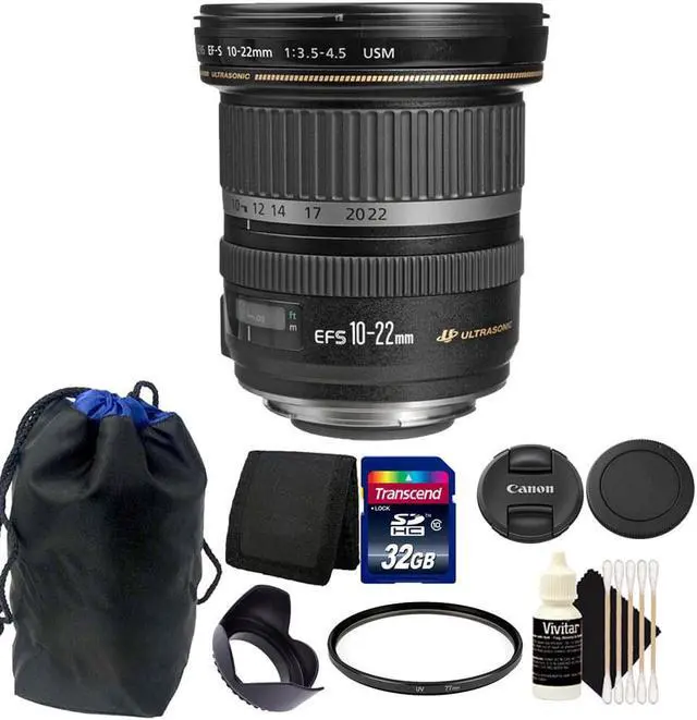 Main image of Canon EF-S 10-22mm f/3.5-4.5 USM Lens for Canon Digital SLR Camera Accessory Kit