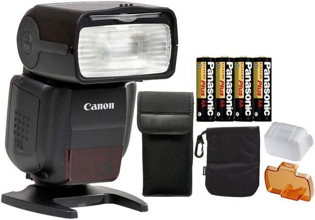 En cualquier momento Ofensa morfina Canon Speedlite 430EX III-RT Flash for EOS D-SLR Cameras plus Batteries  Camera Flashes - Newegg.com