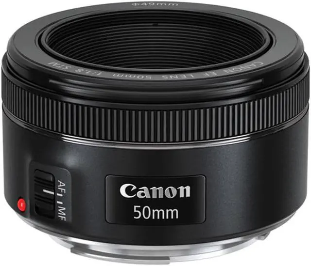 Alt view image 2 of 5 - Canon EF 50mm f/1.8 STM Lens + Pouch + Dust Blower  + 5pc Cleaning Kit