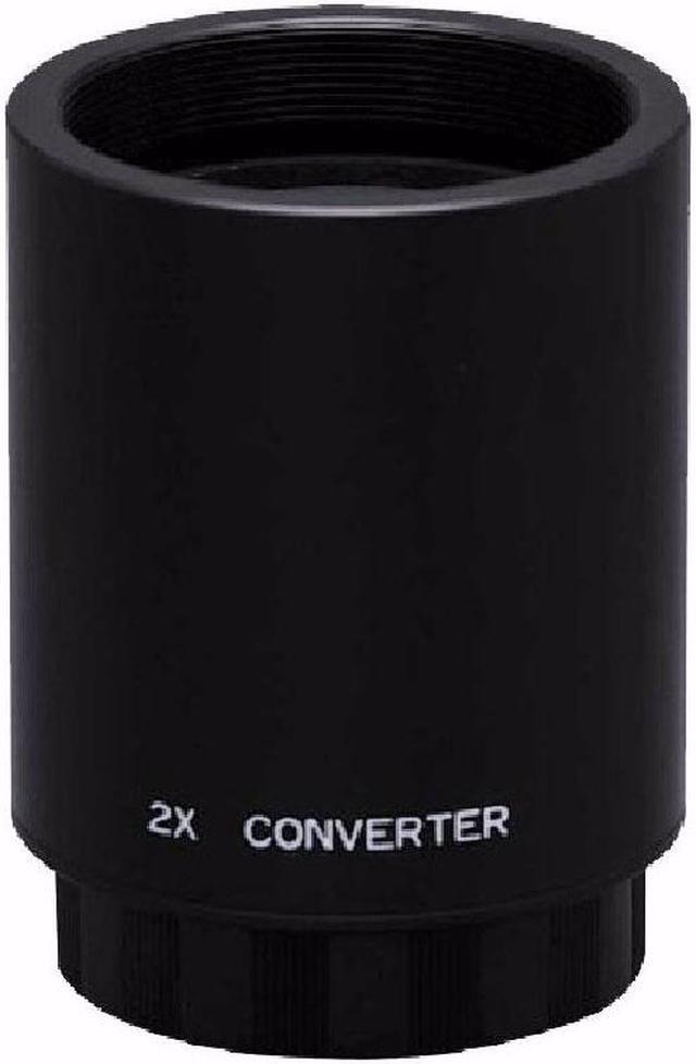 Alt view image 3 of 7 - Bower 500mm / 1000mm f/8 Telephoto Lens for Canon EOS Rebel T1i T2i T3 T3i + 2X Converter + Accessory Kit