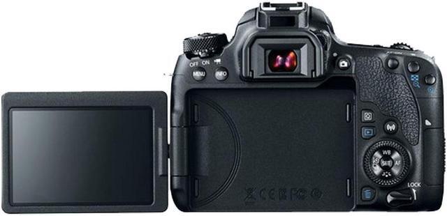 Alt view image 11 of 20 - Canon EOS 77D 24.2 MP CMOS (APS-C) Digital SLR Camera with Wi-Fi & Bluetooth (Body)