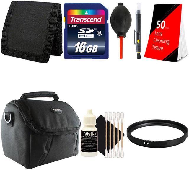 Main image of Bower 58mm UV Filter + 16GB Cleaning Accessory Kit for Canon EOS Rebel T6i T6 T6s T5i T5 T4i T3i