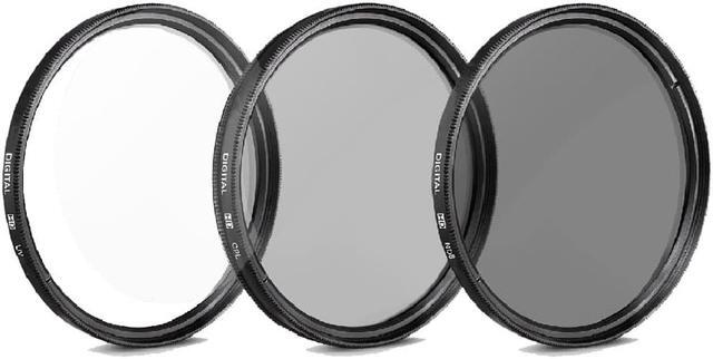 Alt view image 3 of 7 - 52mm Fisheye Telephoto & Wide Angle Lens + UV CPL ND + Accessory Kit for NIKON D3300 D3200 D3100 D5500 D5300 D5200 D5100