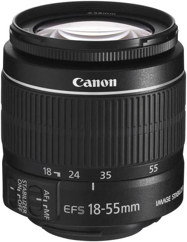 Alt view image 2 of 7 - Canon EF-S 18-55mm f/3.5-5.6 IS II Lens for Canon T6i T6 T6S and Ultimate Accessory Kit