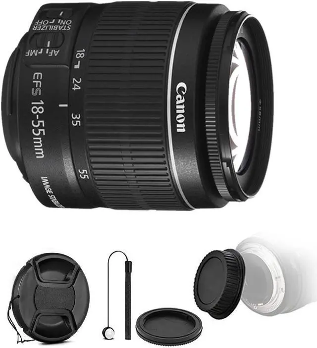 Main image of Canon EF-S 18-55mm f/3.5-5.6 IS II Lens for Canon 70D 80D 77D and Accessory Bundle