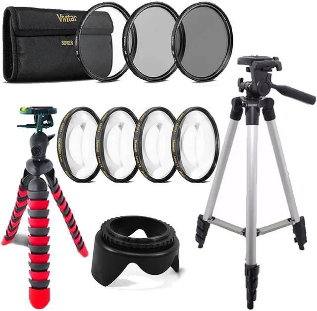 Main image of 52mm Macro  UV CPL ND and  Tripods For NIKON D3300 D3200 D3100 D3000 D5300