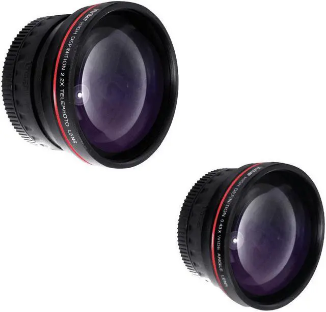 Alt view image 4 of 5 - Canon 75-300mm Lens + 58mm Telephoto and Wide Angle Kens+Filter Kit + 16GB Memory Card