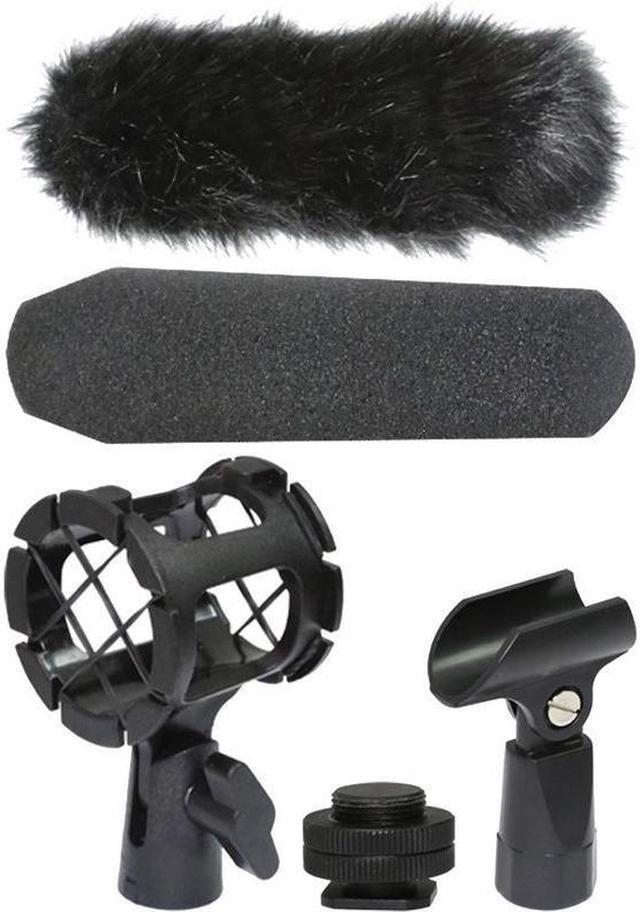 Alt view image 3 of 7 - Panasonic AG-UX90 4K/HD Camcorder External Microphone Vidpro XM-55 13-Piece Professional Video & Broadcast Unidirectional Condenser Microphone Kit