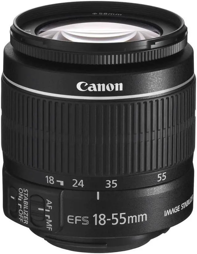 Alt view image 2 of 5 - Canon EF-S 18-55mm IS II Lens w/ 58mm UV Filter, Cap keeper & Microfiber Cloth