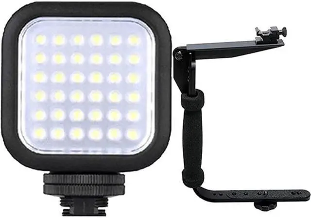 Main image of Bower VL8K Digital Compact LED Video Light with Flash Bracket