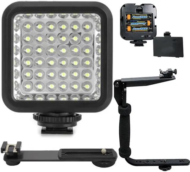 Main image of Vidpro LED-36X Photo & Video LED Light w/ Flash Bracket for Cameras & Camcorders