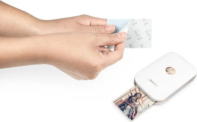 Alt view image 6 of 20 - HP Glossy Photo Paper, 2 x 3, 50/Pack (1DE39A)