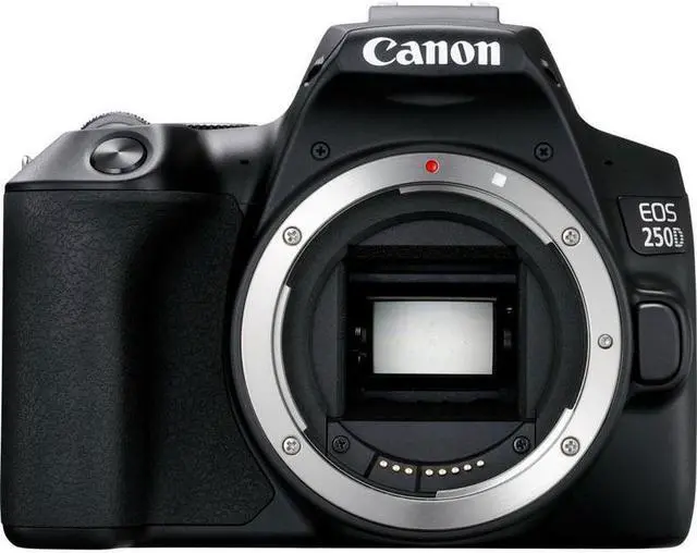 Alt view image 2 of 7 - Canon EOS 250D Rebel SL3 24.1MP DSLR Camera with 18-55mm & 500mm Lens Accessory Kit