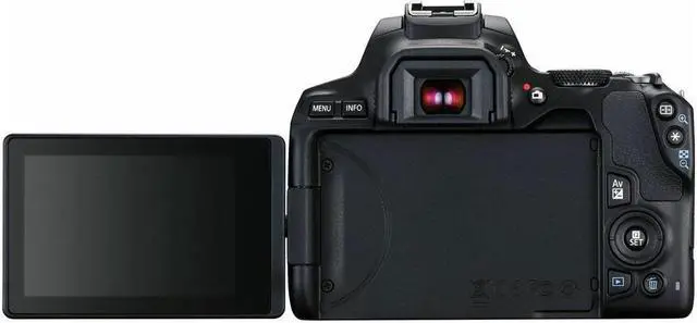 Alt view image 3 of 12 - Canon EOS 250D / SL3 with EF-S 18-55mm f/3.5-5.6 III Lens (Black)