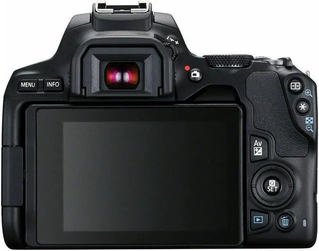 Alt view image 2 of 12 - Canon EOS 250D / SL3 with EF-S 18-55mm f/3.5-5.6 III Lens (Black)