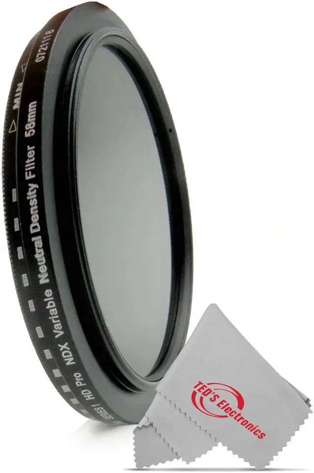 Alt view image 7 of 12 - Vivitar Variable NDX Neutral Density Lens Filter - 58mm