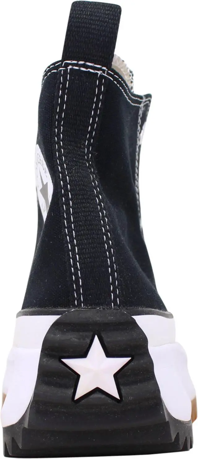 Alt view image 3 of 7 - Converse Run Star Hike HI Black/White/Gum 166800C Men's Size 6 Medium