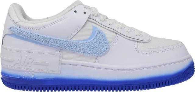 Nike Air Force 1 Shadow White/Royal Tint/Racer Blue Women's Shoe -  Hibbett