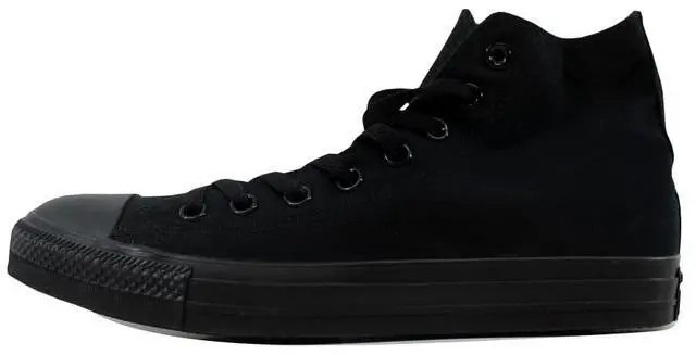 Alt view image 11 of 20 - Converse C Taylor A/S HI Womens Size 7.5 Black Textile Sneakers Shoes