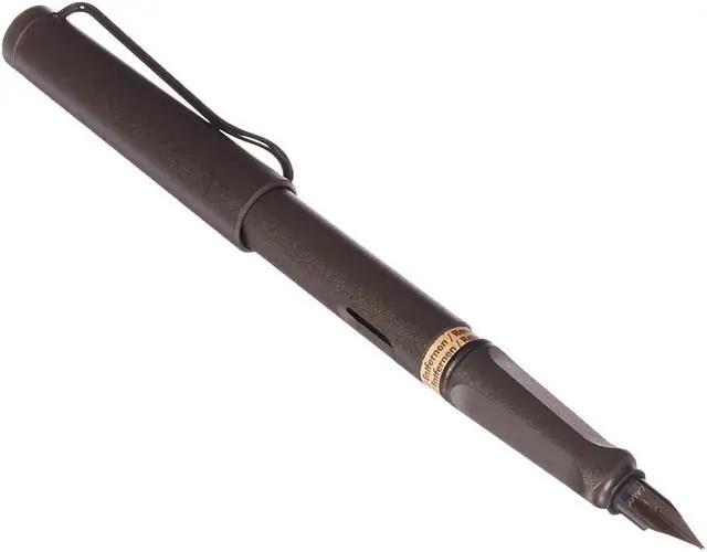 Alt view image 2 of 2 - Lamy Safari Charcoal Fountain Pen Fine Nib