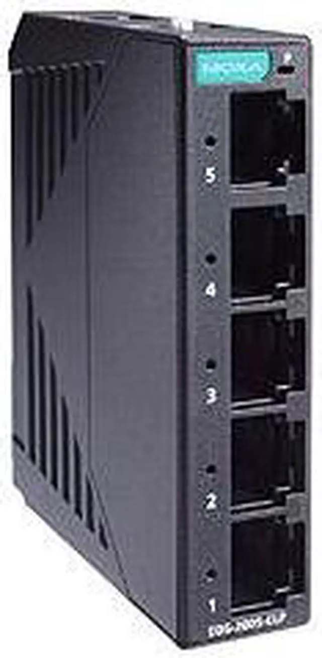 Alt view image 2 of 2 - EDS-2005-ELP - 5-Port Entry-level Unmanaged Switch, 5 Fast TP ports, -10 to 60 degree C