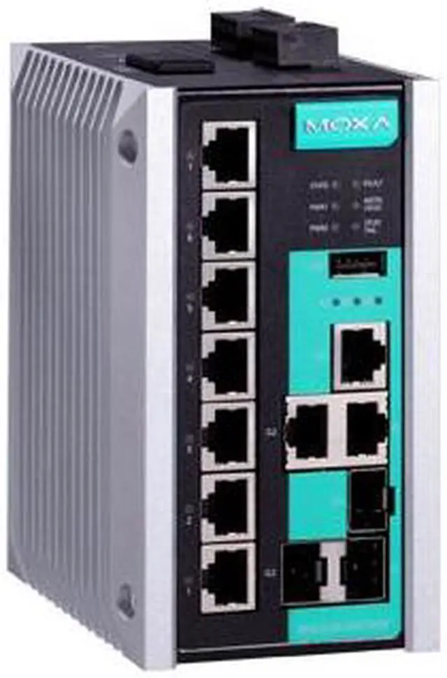 Main image of Moxa EDS-510E-3GTXSFP - Managed Gigabit Ethernet switch