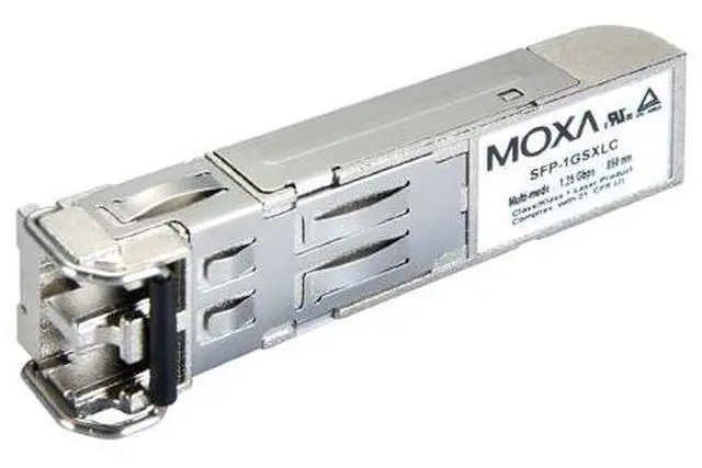 Main image of Moxa SFP-1GSXLC - Small Form Factor pluggable transceiver with 1000BaseSX, LC connector, 0.5 km, 0 to 60 Degree C