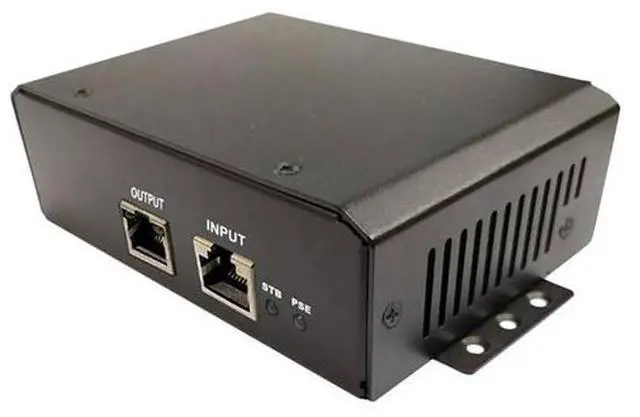 Main image of Tycon Systems TP-DC-1256G-VHP - 10-60V IN,56V 70W OUT,GigE 4pr Pasv PoE Injector