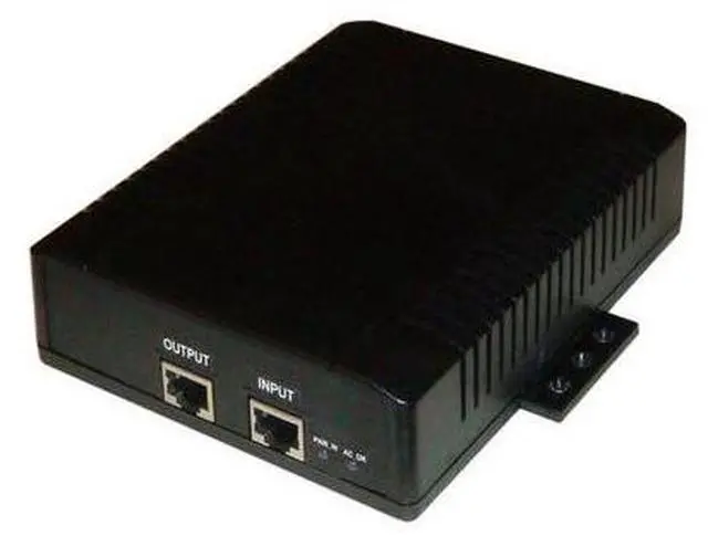 Main image of Tycon Systems TP-POE-HP-56G - 56V 100W 4 Pair High power Gigabit Passive POE Power injector, US Power Cord