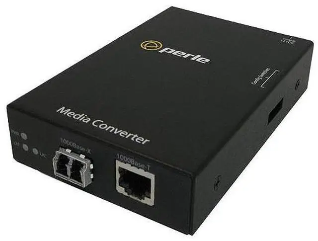 Alt view image 4 of 4 - Perle S-1000-M2LC05 Gigabit Ethernet Stand-Alone Media Converter