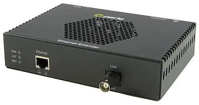 Main image of Perle 06004624 eXP-1S1110E-BNC - Gigabit Ethernet Stand-Alone PoE Ethernet Extender - 1 port 10/100/1000Base-T (RJ-45) . BNC Int