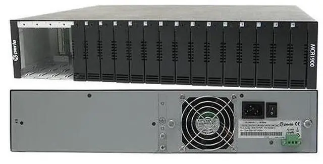 Alt view image 5 of 5 - perle 05059944 19 Slot Media Converter Chassis