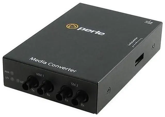 Alt view image 2 of 2 - PERLE SYSTEMS 05060074 S-100Mm-S2St40 Media Converter