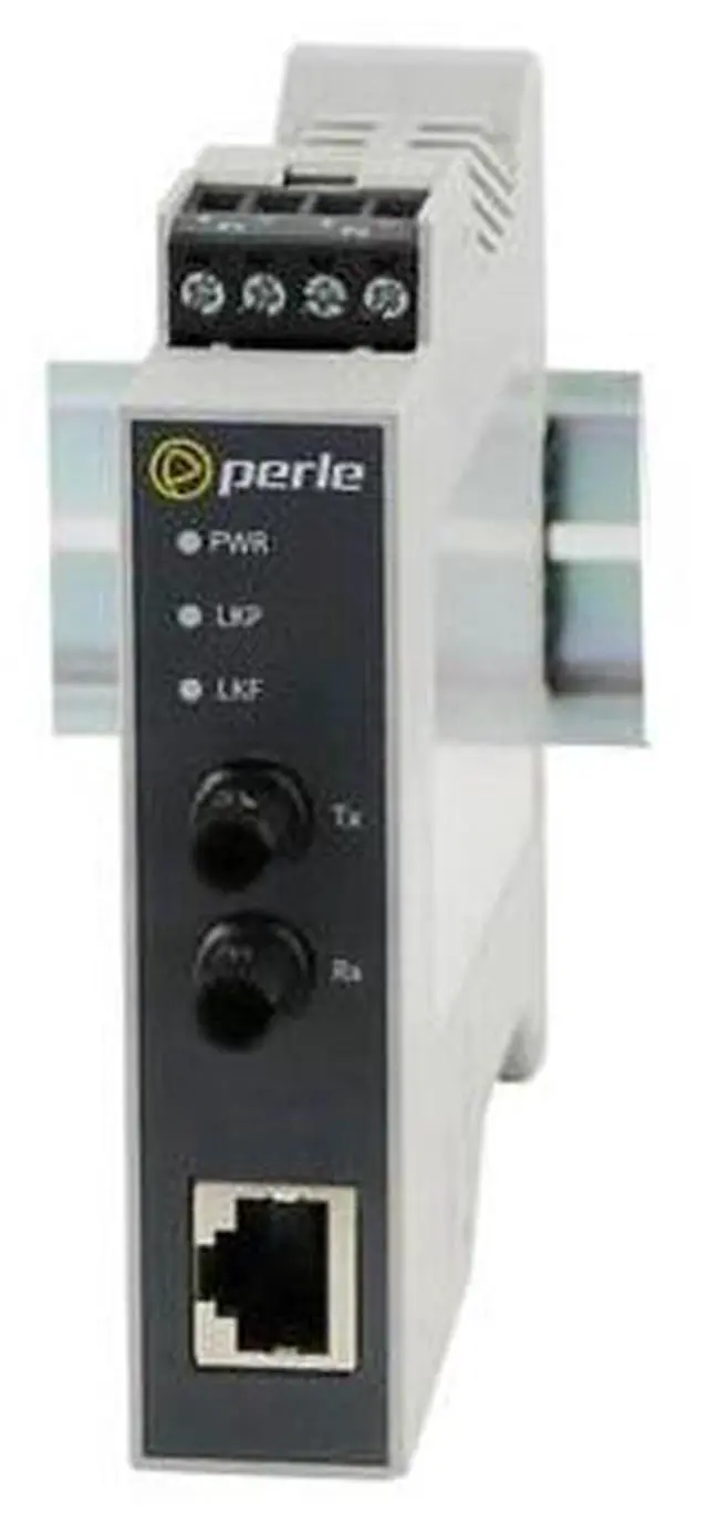 Alt view image 3 of 3 - Perle SR-100-ST20 Transceiver/Media Converter