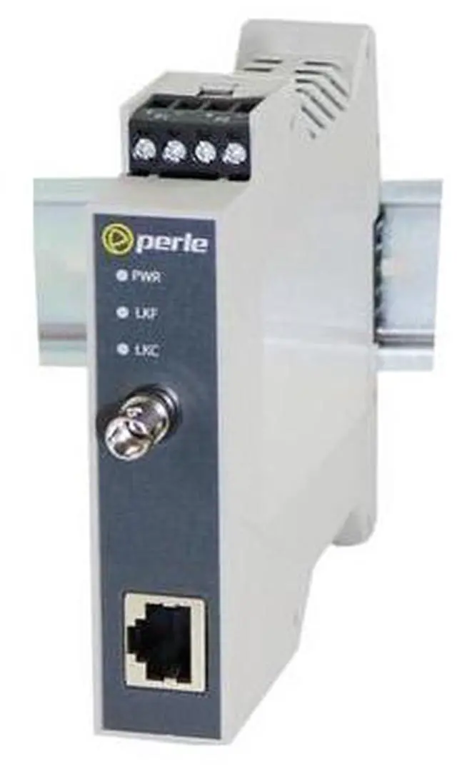 Alt view image 3 of 3 - Perle SR-100-ST20D Transceiver/Media Converter