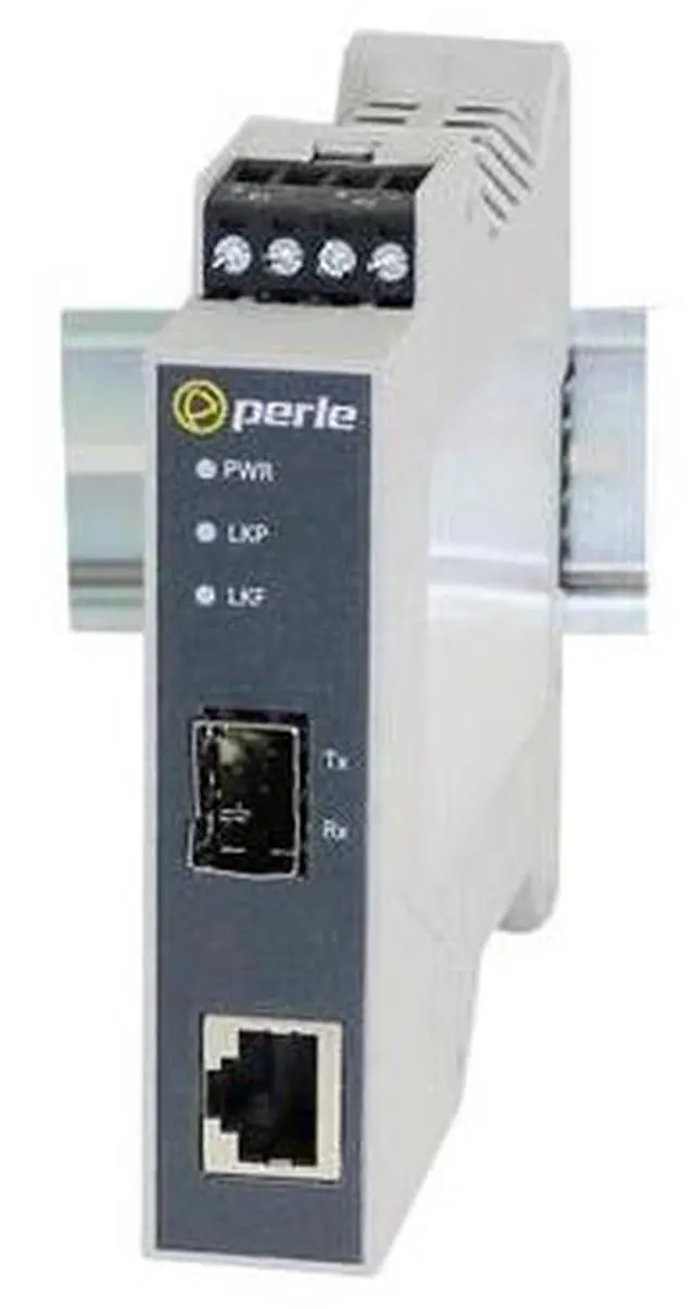 Alt view image 3 of 3 - Perle SR-100-SFP Transceiver/Media Converter