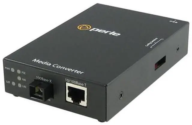 Alt view image 2 of 2 - PERLE SYSTEMS 05084124 S-110P-S1Sc20D Media Converter