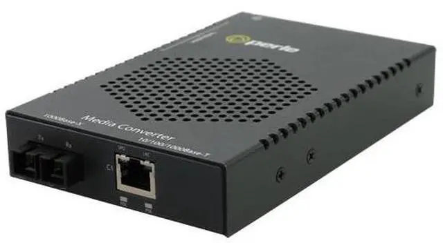 Alt view image 3 of 3 - PERLE SYSTEMS 05079364 S-1110Hp-Sc05 Media Converter